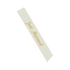 Vrogadso Just Married Sash with Gold Glitter Letters