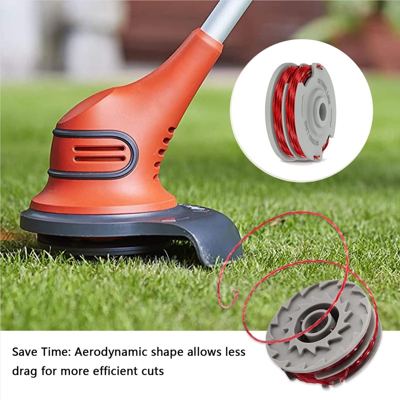 MOECSHSY Strimmer Spool for Flymo, Strimmer Wire for Flymo Fly021,