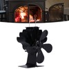Stove Fan Single Head 5 Blade Wood Burning Fireplace Fan