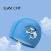 Kid Swimming Cap 3 pcs，Cute Children Cartoon Swimming Hat Caps,