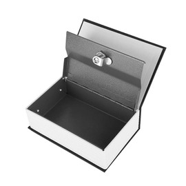 Book Safe Box with 2 Keys, Black English Dictionary Safe Box Money Jewelry Collection Storage Case, Book Safe Lock Box