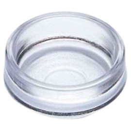 4 x 45mm Clear Medium Castor Cups