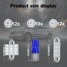 stymart 24 PCS Interior Car Lights, Dome Light Car Bulb Kit Set T10 31mm 41mm LED Interior Replacement Bulbs for Car Interior Lights Dome Lights Plate Lights Map Lights Door Lights License(Pink)