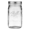 Ball Wide Mouth Glass Mason Jars with Lids and Bands,