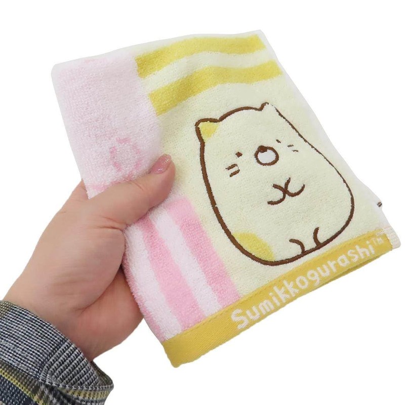Marushin 6575032400 Sumikko Gurashi Hand Towel, Approx. W 13.4 x