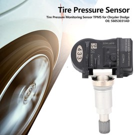 BOROCO Tyre Pressure Sensor, Car Universal Tyre Pressure Monitoring System TPMS Sensor Replaces Chrysler 56053031AD