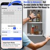 Habit Control Schedule Timed Lock - Bluetooth Hidden Cabinet &