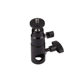 CAMVATE Light Stand Mount 1/4"-20 Mini Ball Head or LED Light with Monitor