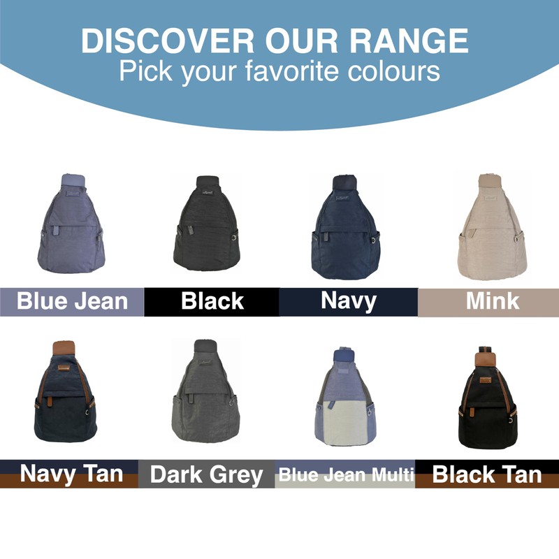 Spirit - Nylon Waterproof Backpack - Lightweight Rucksack with Multiple