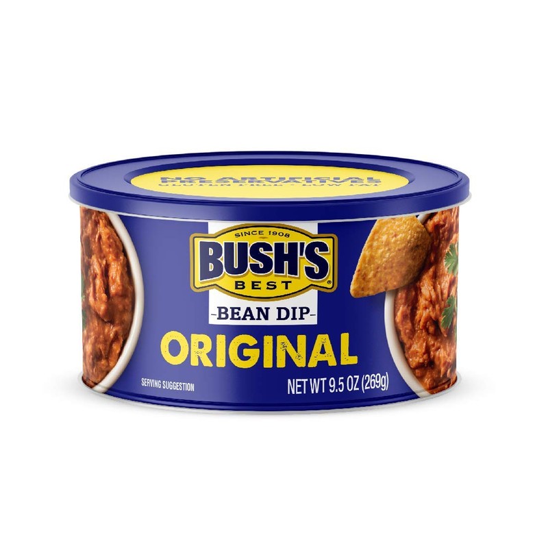 Bush's Best Bean Dip, Original, 9.5 OZ (Pack of 3)
