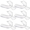 LFCFBH 6PCS Teeth Whitening Mouth Trays Set, Teeth Whitening Gum
