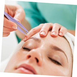 Baluue 4pcs Eco-friendly Eyebrow Tweezers Set Brow Tool Easy to Use for Shaping and Grooming