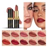 Set De Brillo Labial De Terciopelo Mate Y Antimanchas, 10