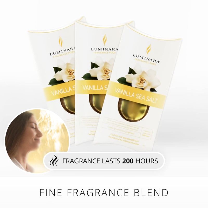 Set of 3 Fragrance Diffusing Pods - Refills for Luminara