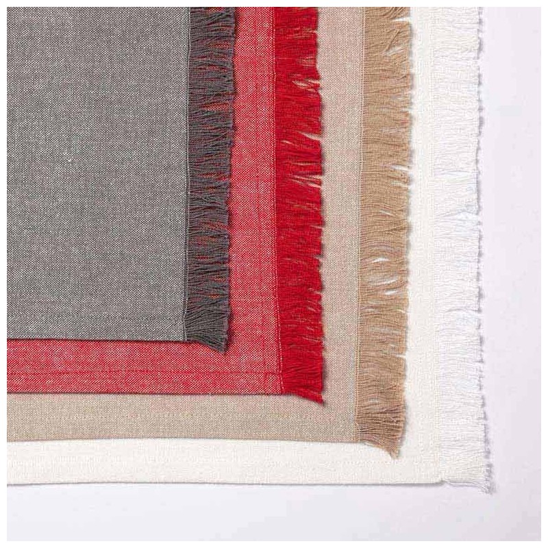 Dean and Deluca Cotton Placemat White Approx 32 x 45cm