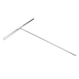 Alipis Esparcidor De Crepes Herramientas Para Esparcir Panqueques Sartén Para Crepes De Acero Inoxidable Esparcidor De Pizza Con Mango Redondo En Forma De T S