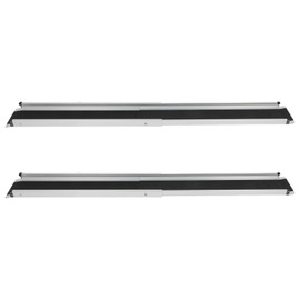 INEEDUP 600 Capacity Wheelchair Ramp,Portable Aluminum Folding Handicap Ramp,Threshold Ramp, Mobility Ramp for Home, Suitable for Wheelchairs, Steps, Stairs, Scooter, Curbs