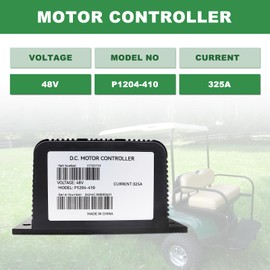 1204-410 1204-412 Golf Carts Motor Controller 48V 325A/300A/225A 5K-0Ω Replace Curtis EZGO Club Car Speed Controller