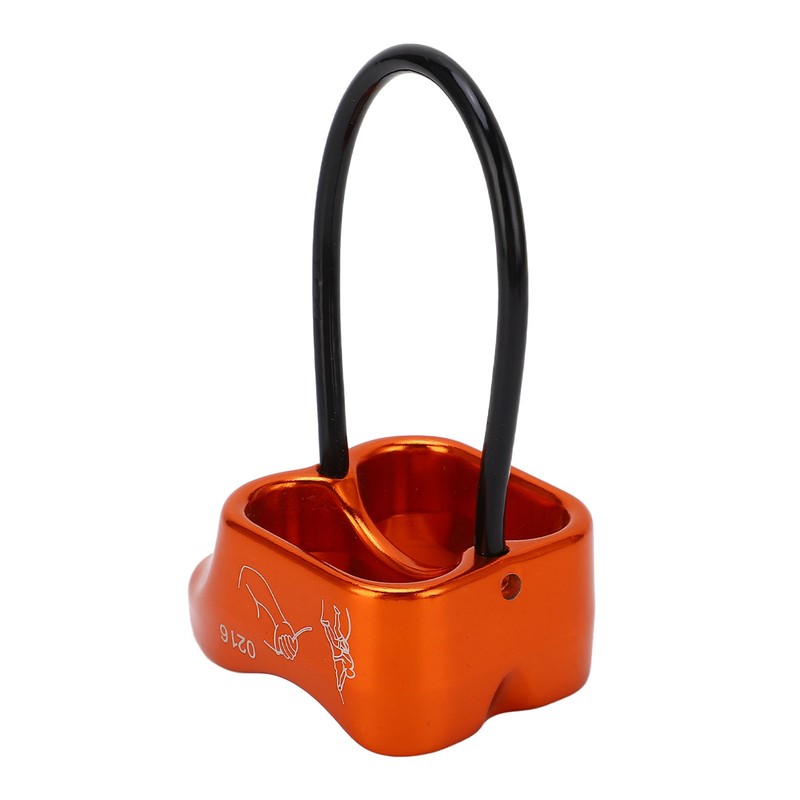 Rappel Device Aluminum Magnesium Alloy ATC Rappelling Descender for Outdoor