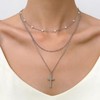 Cross Necklace Women Stocking Stuffers Layered Necklace for Women Gold