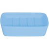 MSV Seifenablage, Plastik, Blau, 25 x 25 x 5 cm