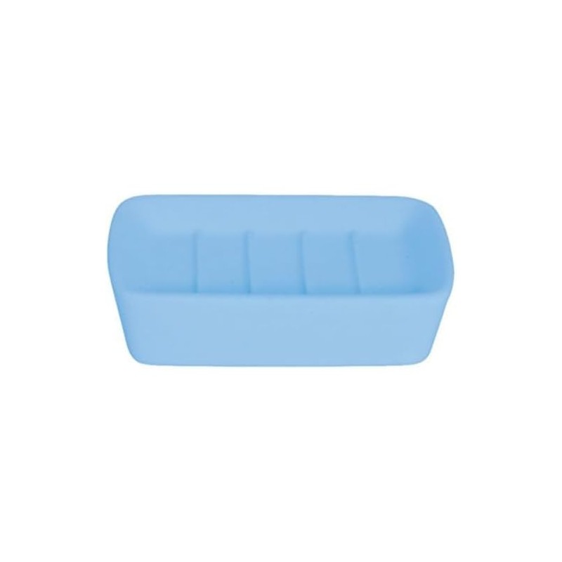 MSV Seifenablage, Plastik, Blau, 25 x 25 x 5 cm