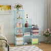 C&AHOME Wire Cube Storage, 9 - Cube Organizer Metal C
