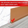 Vinyl Wall Base Baseboard Molding Trim 6" Flexible Self Adhesive