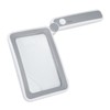 Rectangular Magnifying Glass 4X 3 LED Modes Touch Control Ergonomic