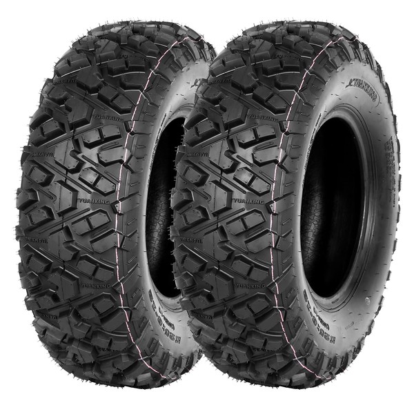 WEIZE All Terrain ATV Tires, Front 25x8-12, 6PR, 205/80-12, 25"