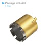 CoCud Diamond Core Drill Bit, 60mm Dia Round Shank, Tiles