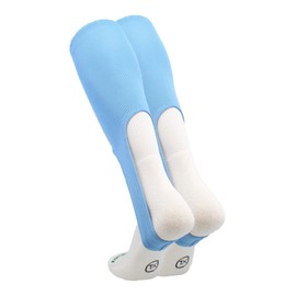 TCK 9 Inch Solid Baseball Stirrups (Columbia Blue, Medium)