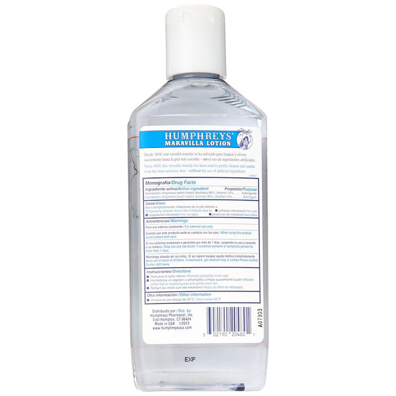 Humphreys Maravilla Lotion 8oz, 8 Oz