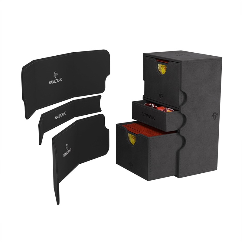 Gamegenic Stronghold 200+ XL Black – Deck Box