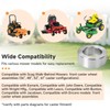 43037-01 Caster Yoke Wheel Spacer Compatible with Scag, 6-Pack