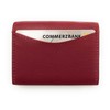 Genuine Leather Mini Purse Changing Purse Holiday Purse Red, cherry,