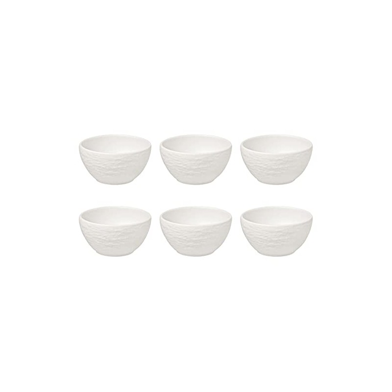 Villeroy & Boch Manufacture Rock Blanc Dip Bowl 8 cm