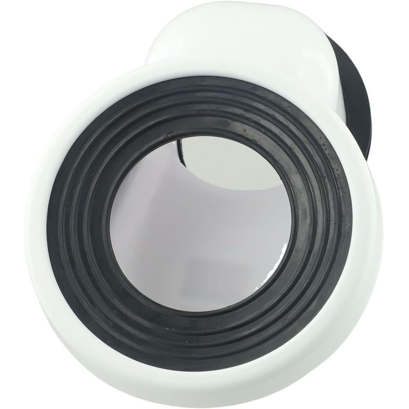 100mm Toilet Offset pan Connector PVC Waste Pipe Connector