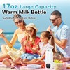 Portable Milk Warmer for Travel,Formula Container to Go 17oz Baby