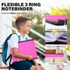 WOT I All-in-one Notebook Binder, Refillable 3 Ring Binder with