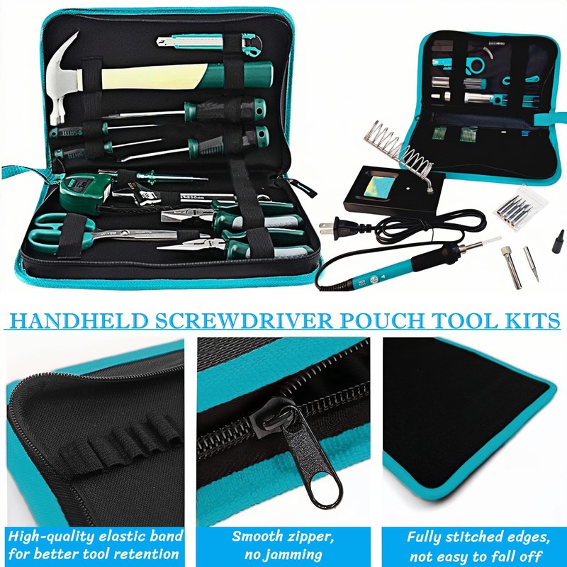 BLIRITEL Tool Bag Organizer, Oxford Tool Case Hardboard Kit, Portable