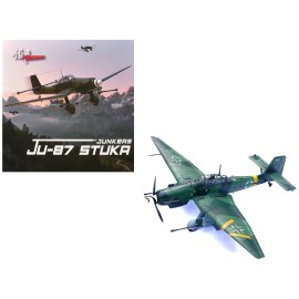DCD Junkers Ju 87G2 Stuka Bomber Aircraft Toy 1944 German Luftwaffe 10.(Pz)/SG 2 Immelmann Oberst Hans-Ulrich Rudel Slovakia