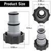 Pool Adapter A for Intex Pool, Pool Hose Adapter, with