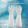 Rose Pruning Gardening Leather Gloves Wearproof Puncture Proof Long Work