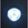 6 PACK OF LONG HAUL CLEAR/CLEAR CLEAR/WHITE LED 2" ROUND