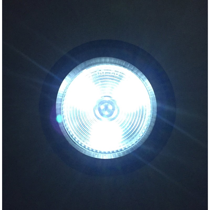 6 PACK OF LONG HAUL CLEAR/CLEAR CLEAR/WHITE LED 2" ROUND
