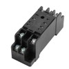 uxcell 2-M4X10 8 Terminals 35mm DIN Rail Mounted Power Relay