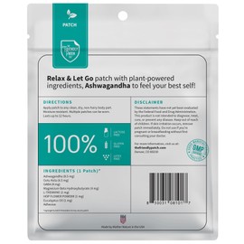 The Friendly Patch Relax & Let Go Patch - Calm Patches with Ashwagandha, GABA & Gotu Kola - Formerly Known as Zen Patches 28 Day
