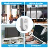 briidea Mains Filter Adapter Plug, Universal Broadband Mains Filter, Healthy