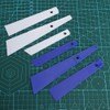 6 Pieces Plastic Glue Scraper Leather Craft Tools Leather Spatula